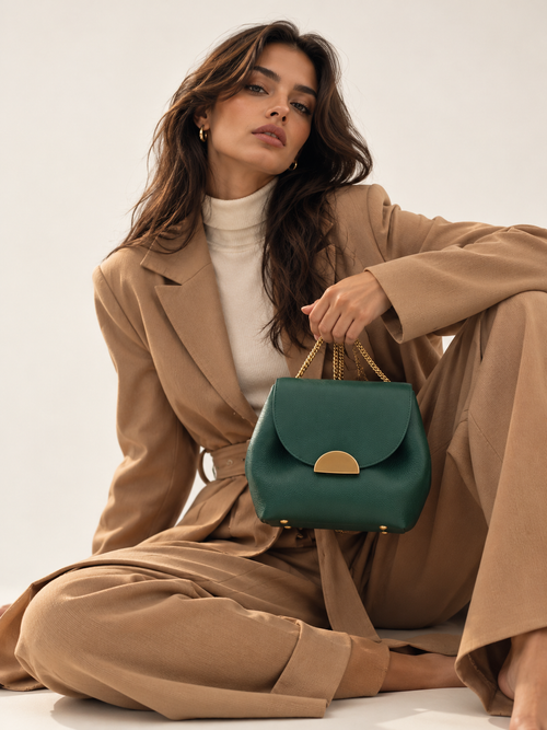Chain Shoulder Bucket Bag