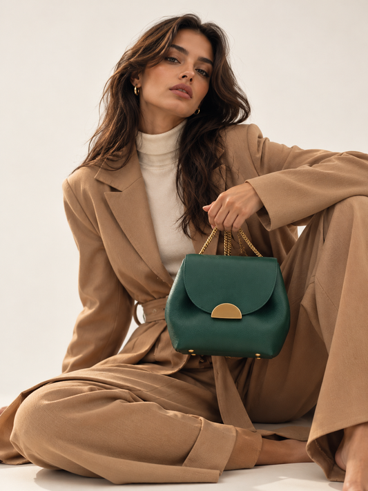 Chain Shoulder Bucket Bag
